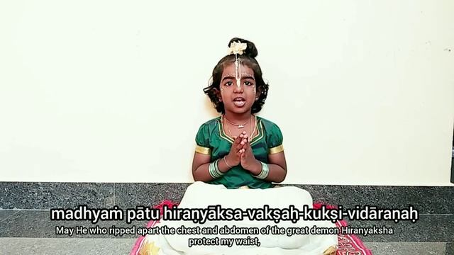 Episode 12 - Sri Narasimha Kavacha Stotram by Yadhava Sreshta смотреть онлайн