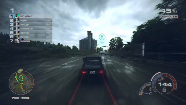 NFS UNBOUND - WILD THING 1.37.05 (GOLF GTI) смотреть онлайн