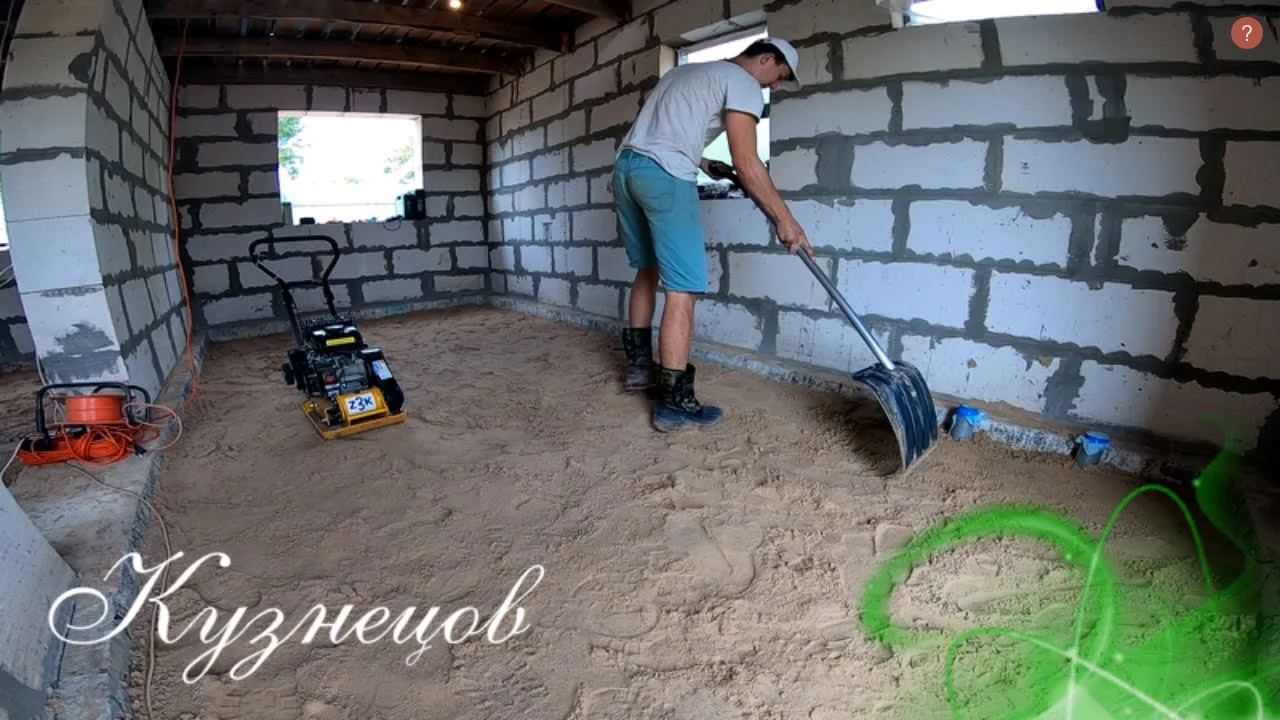 Как сделать тёплый водяной пол своими руками / Подготовка основания / Серия 73 смотреть онлайн