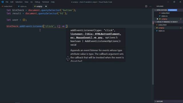 How to Check if Variable is Object in Javascript смотреть онлайн