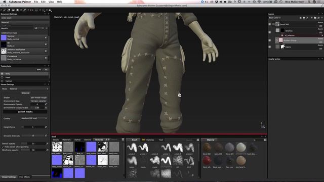 Урок по Substance Painter - текстурирование. На русском смотреть онлайн