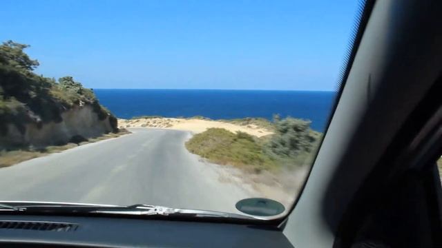 Греция. Остров Кос. Дорога к морю... смотреть онлайн