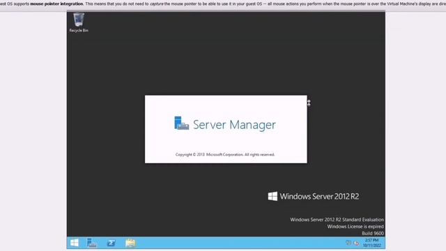 CONFIGURING WINDOWS SERVER 2012 IN THE ORACLE VIRTUAL BOX AND ADDING USERS ON WINDOWS SERVER смотреть онлайн
