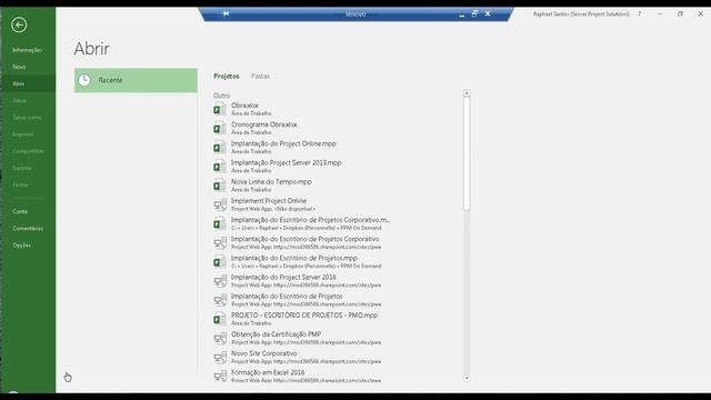 Importando Cronogramas do Excel para o Project смотреть онлайн