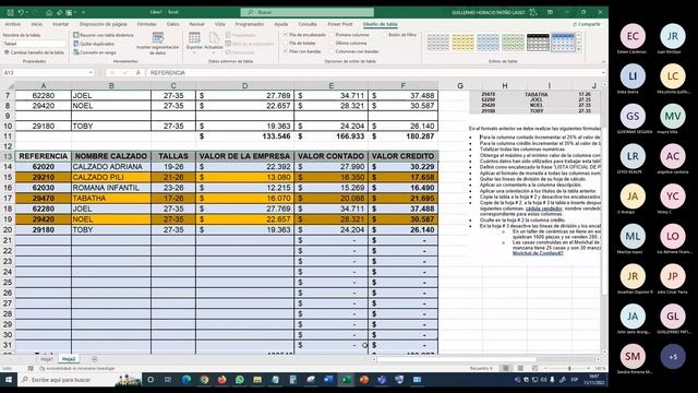 CLASE Nº 03 DE EXCEL BÁSICO E INTERMEDIO GR1 11 DE NOVIEMBRE DEL 2022 20221111 142348 Grabación d смотреть онлайн