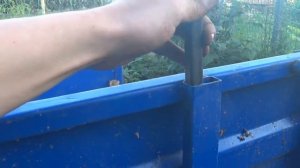 Делаю надставные борта на телегу мотоблока.