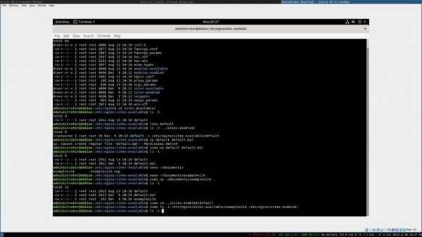 Installing and Configuring Nginx on Debian Linux