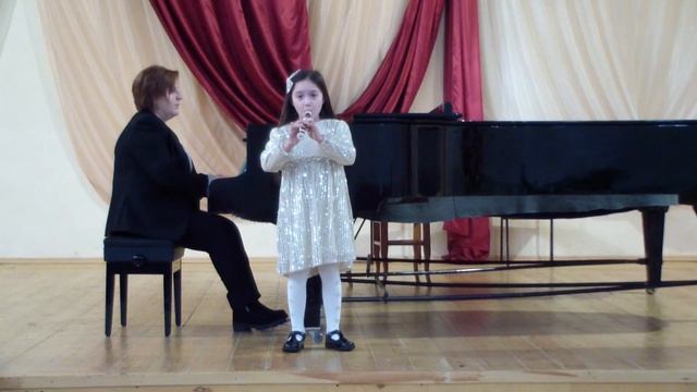Арина Туаева 6 лет, ДМШ №1 им. П.И. Чайковского смотреть онлайн