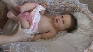 Девочка- силиконовая кукла реборн.