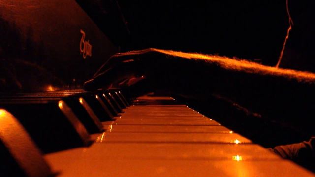 My song 'Polyphony' on a grand piano смотреть онлайн