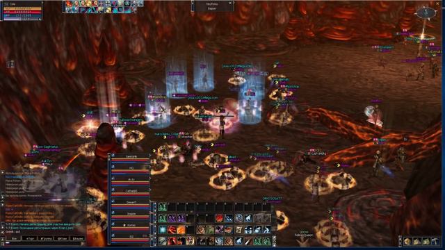Lineage 2 TheMega x20 2 баюм+Вал Hydra! красивая игра варов! смотреть онлайн