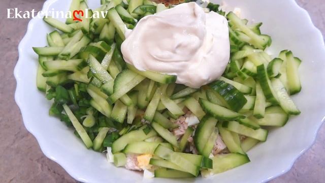 2 варианта САЛАТА С ПЕКИНСКОЙ КАПУСТОЙ! Нежный и пикантный! Меняем всего 1 ингредиент, меняем вкус! смотреть онлайн