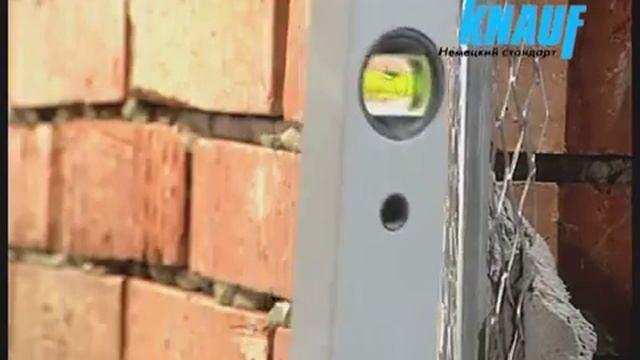 Применение сухой смеси Knauf Rotband