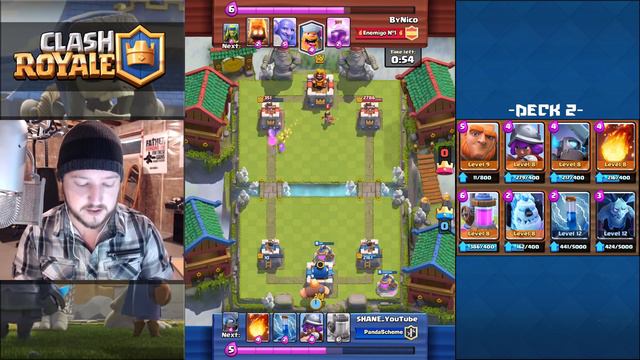 BEST DECKS TO GET HOG MOUNTAIN ARENA 10!! NO LEGENDARY CARDS! Best Jungle Arena 9 Deck Clash Royale смотреть онлайн