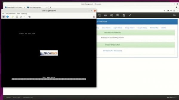 create windows 11 image fog server
