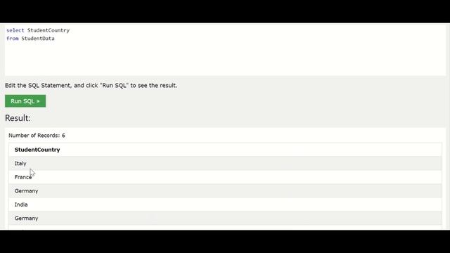 SQL - Select Distinct смотреть онлайн