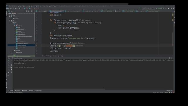 Java Stream смотреть онлайн