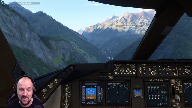 ПОСАДИЛ БОИНГ 747-8 В ЛУКЛЕ! / Microsoft Flight Simulator 2020 смотреть онлайн
