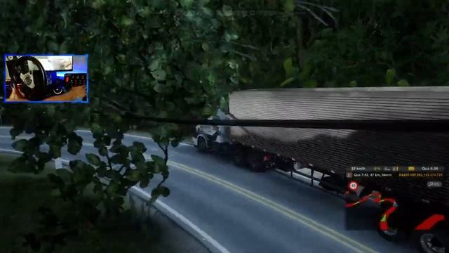 Este Mapa está muito incrível | Mercedes Benz 1933 | ETS2 | Volantes G-TEC + Button Box смотреть онлайн