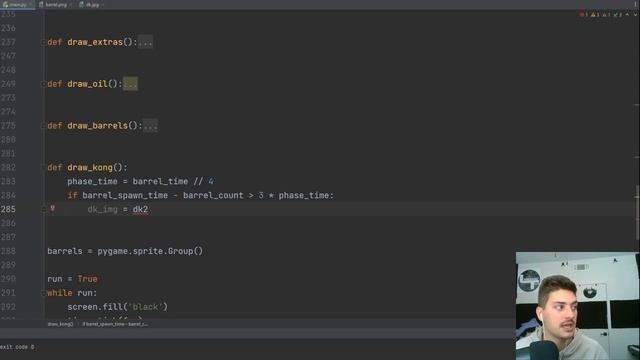 How to Make Donkey Kong in Python with PyGame! смотреть онлайн