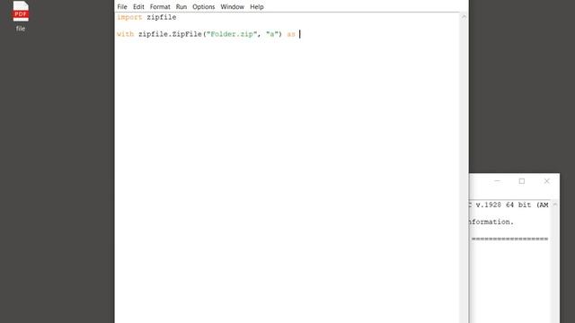 Python zipfile - Add files to an existing ZIP file смотреть онлайн