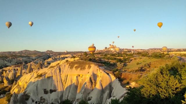 Cappadocia Turkey. Где самый лучший обзор. Чудо Каппадокия 2022. Шары прямо над головой смотреть онлайн