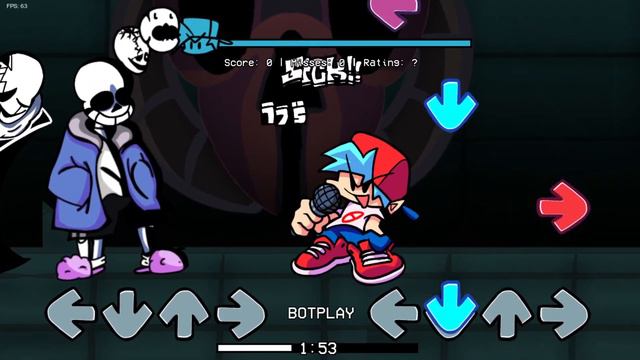 Friday Night Funkin' - Undertale: Call Of The Void WEEK [W.I.P.] [Not Mine] смотреть онлайн