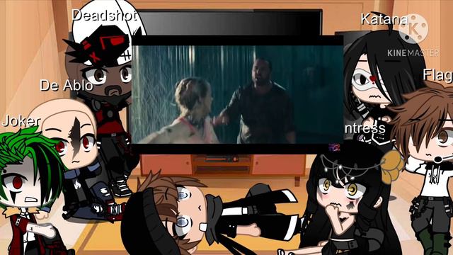 ~Suicide Squad Reacts to Harley Quinn + Birds of Prey Fight||Part 1||Gacha Club~ смотреть онлайн