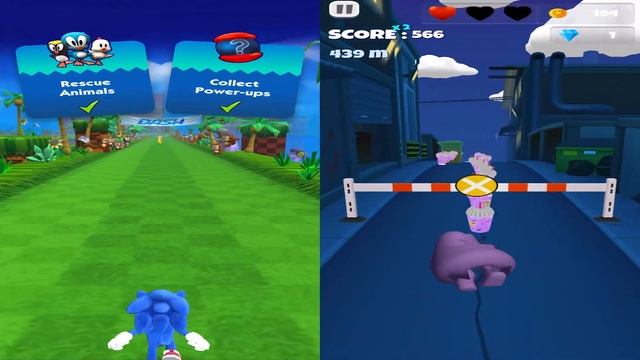 Sonic Prime Dash vs Grimace Shake Run - Movie Sonic vs All Bosses Eggman Zazz All Characters Unlock смотреть онлайн