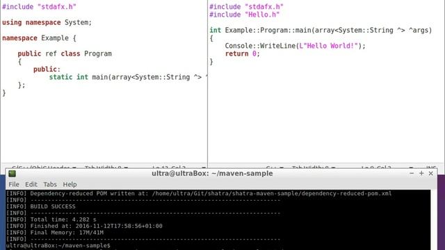 C++ Hello World to Java conversion смотреть онлайн