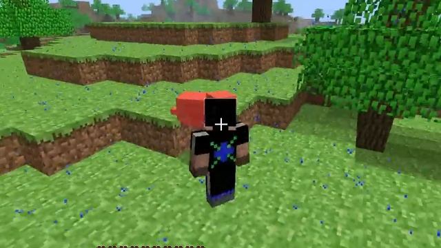 Old Minecraft walking animation смотреть онлайн