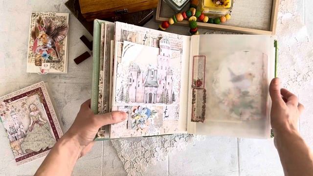 Альбом для девушки. Обзор. Girl‘s album.Review.#scrapbooking #скрапбукинг #скрап смотреть онлайн