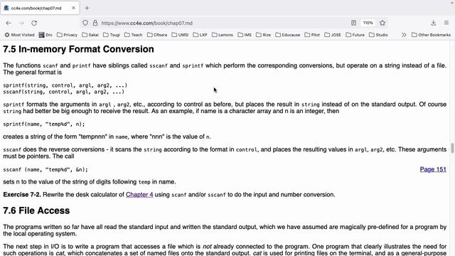 C Programming - Chapter 7 - Input / Output смотреть онлайн