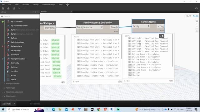 Filter A Particular Family From The Project | Node - FamilyInstance.GetFamily - Explained.