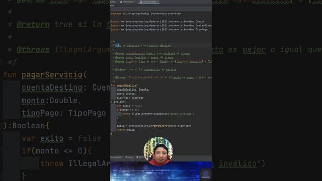 Documenta tu código como un pro en android kotlin. #android #kotlin #androidstudio смотреть онлайн