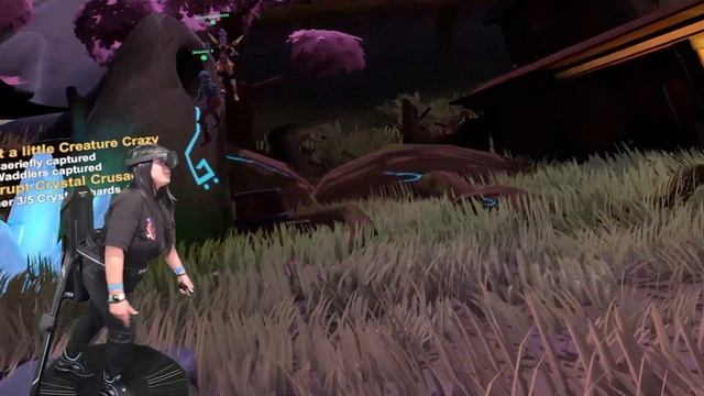 VR Treadmill + MMORPG = Ultimate Immersion