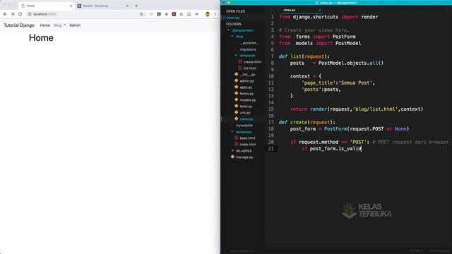 Belajar Django #38 - Styling Model Form dengan Bootstrap смотреть онлайн