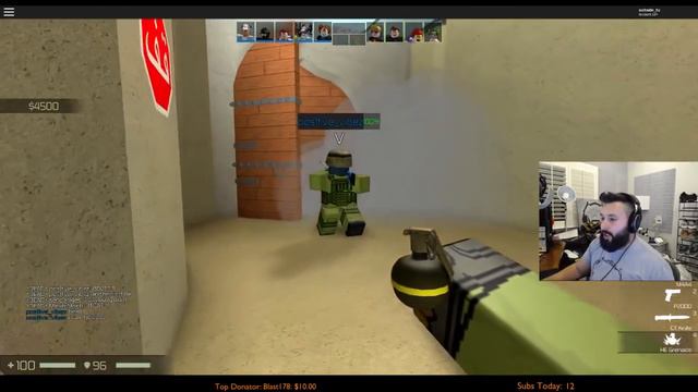 Moe Plays Roblox Counter Strike? смотреть онлайн