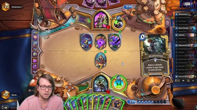 NEW PATCH! Laddering With Alexstrasza OTK Rogue! | Hearthstone Standard | Savjz