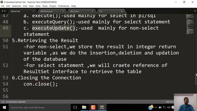 Basics of jdbc programming Tutorial -2 смотреть онлайн