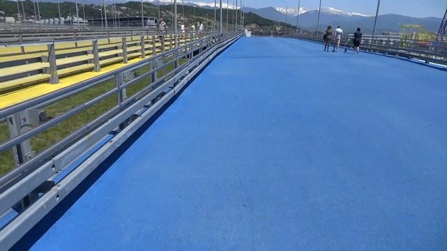 Олимпийский парк. 5 пешеходных мостов. смотреть онлайн