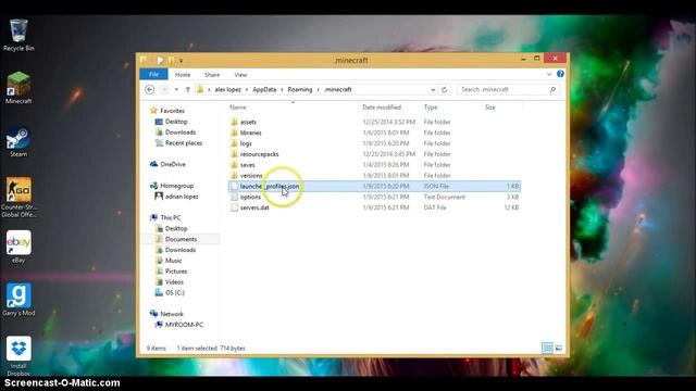 How to change your Minecraft name (1.8.1) смотреть онлайн