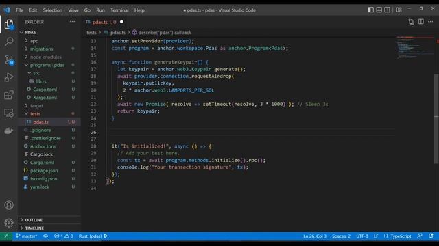 Rust Solana Tutorial #10 - Program Derived Addresses (PDAs) смотреть онлайн