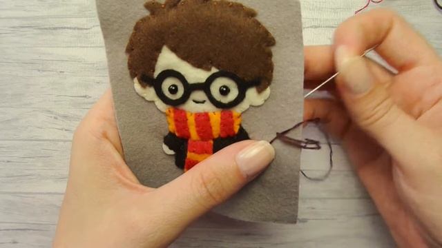 DIY Harry Potter Bookmark (step by step tutorial) смотреть онлайн