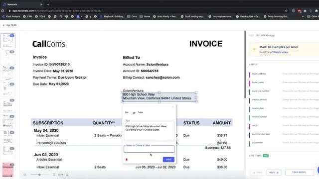 Nanonets - Train your Own Invoice Model смотреть онлайн