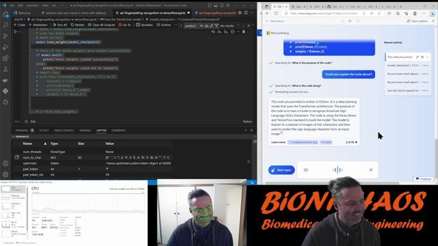 Bing is fixing Python code errors - something went wrong смотреть онлайн