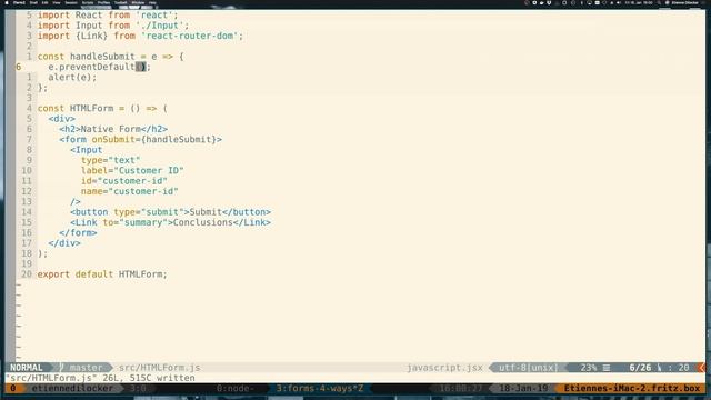 #1 React forms the native HTML/Javascript way | React Forms 4 Ways смотреть онлайн