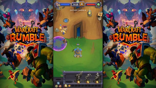 Warcraft Rumble Gameplay - Strategy RPG Game Android iOS APK смотреть онлайн