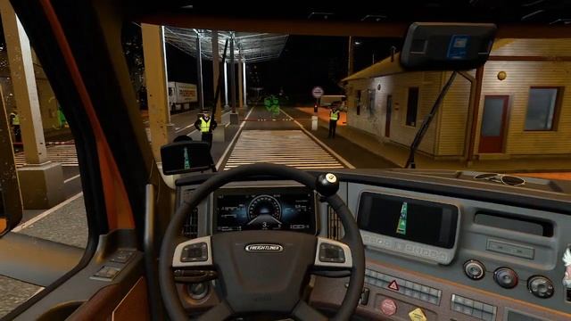 Euro Truck Simulator 2 рейс Тула - Запорожье. #ASMR #Freightliner