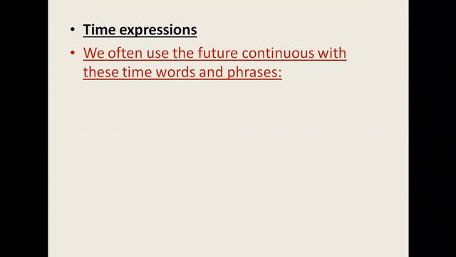 Future continuous tense смотреть онлайн